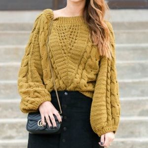 Green Express sweater
